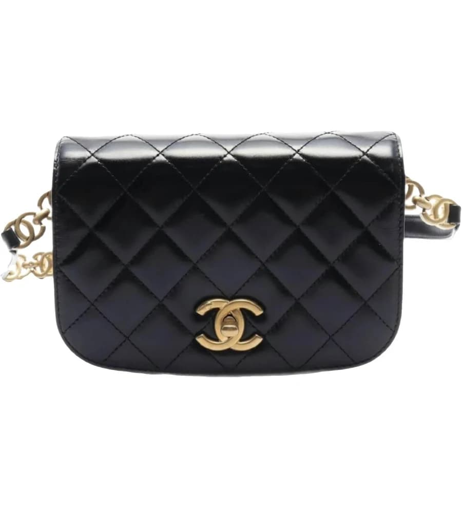 Chanel 2019 Quilted Leather Belt Bag