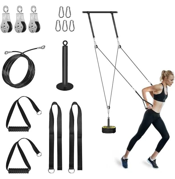 Weight Cable Pulley System Gym