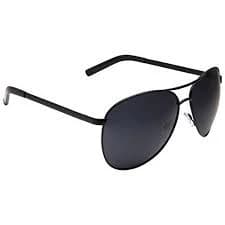 grinderPUNCH XL Extra Large Aviator Sunglasses 148mm Dark Lenses