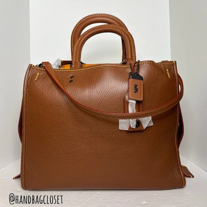 Coach Women's Rogue Pebble Leather Bag