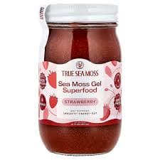 Sea Moss Gel Superfood, Strawberry, 16 fl oz (473 ml)