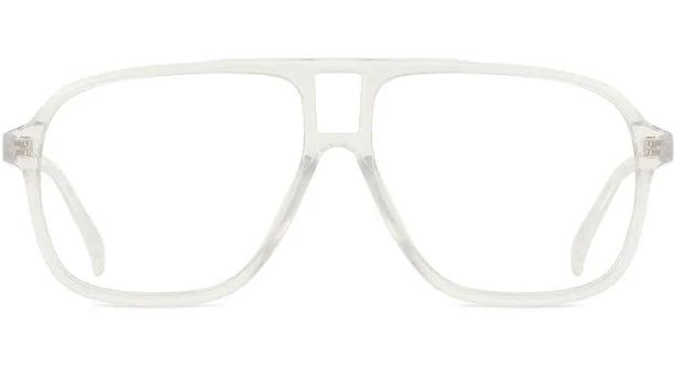 Pilot Men's Full Rim Polycarbonate Prescription Glasses
