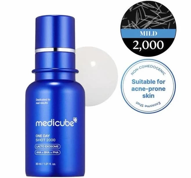 Medicube One Day Exosome Shot 2000 30 Ml/1.01 Fl. Oz