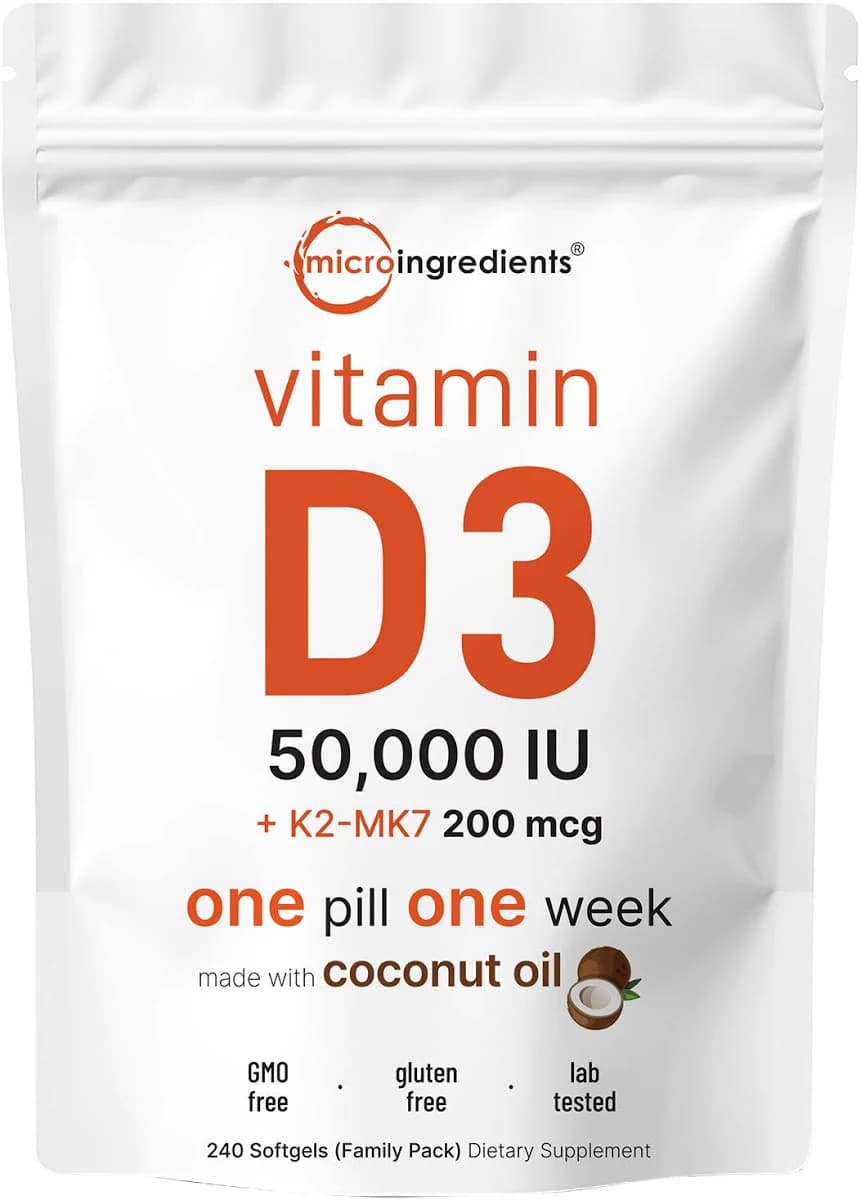 Micro Ingredients Virgin Coconut Oil Softgels