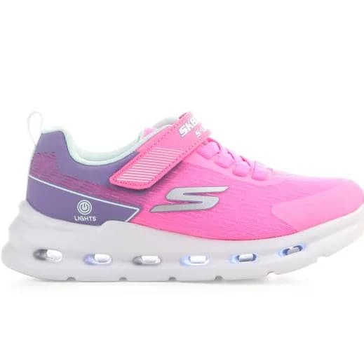 SKECHERS Girls' Glide-Step Lights Sneakers