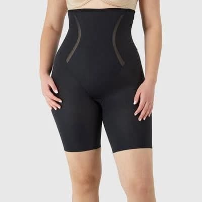 Maidenform Women's High Waist Thigh Slimmer Shaping Shorts