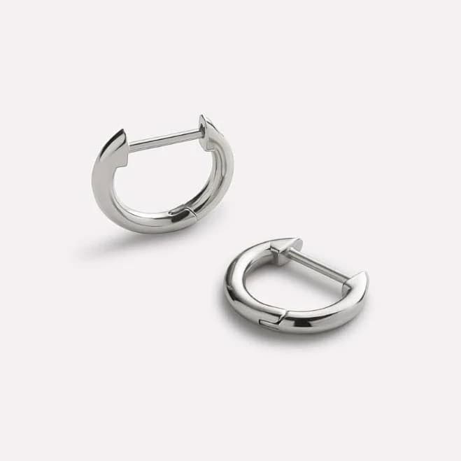 Ana Luisa Sterling Silver Mini Huggie Hoops