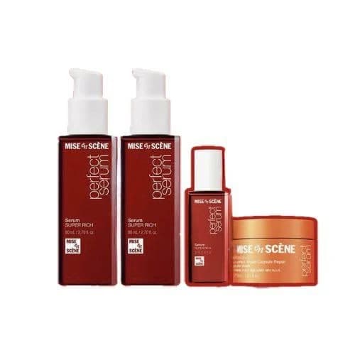 miseenscéne Perfect Rich Serum Hair Serum & Hair Mask Special Set