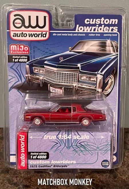 Auto World 1975 Cadillac Eldorado Lowrider Custom