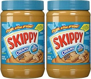 SKIPPY Creamy Peanut Butter, 40 Ounce (Pack of 2)