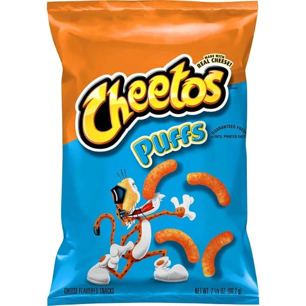 Cheetos Puffed Cheese Flavored Snack