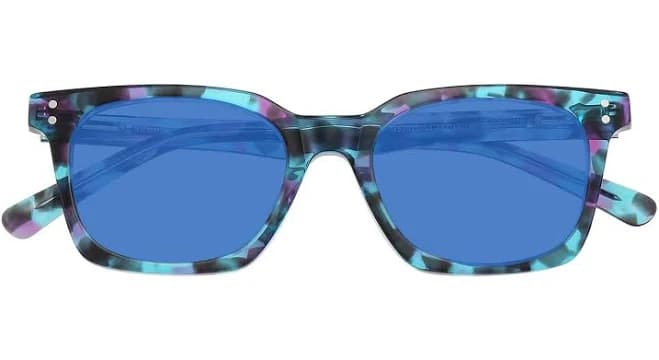 Rectangle Black Sunglasses - SUP2033 Waycross
