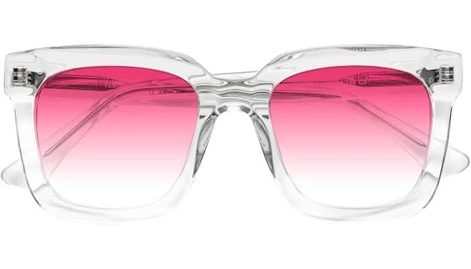 Parr Oversized Acetate Square Sunglasses