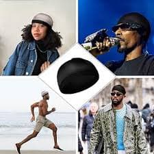Amazon.com: Selalu 4Pcs Wave Cap, Silk Stocking Wave Caps for 360 Waves, Silky Durag for Men, Stain Caps : Industrial & Scientific
