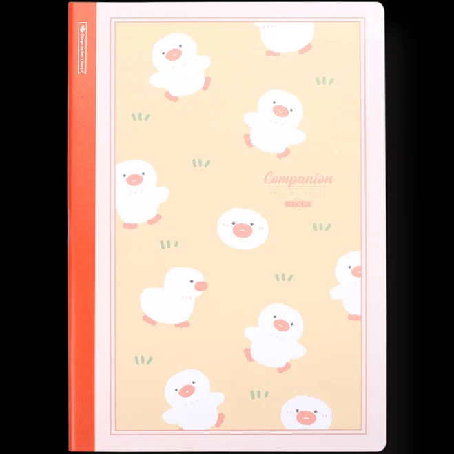 Animal Notebook B5 8 mm Ruled Duck