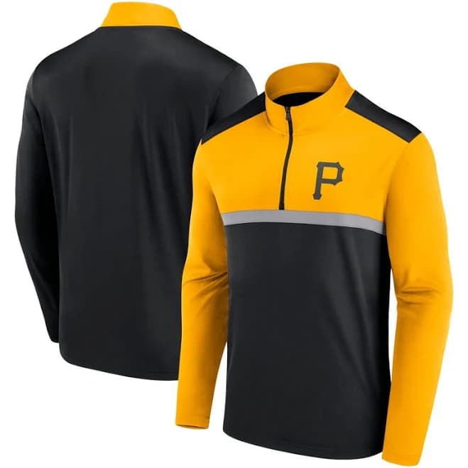 Fanatics Men's Pittsburgh Pirates Unstoppable Quarter-Zip Top