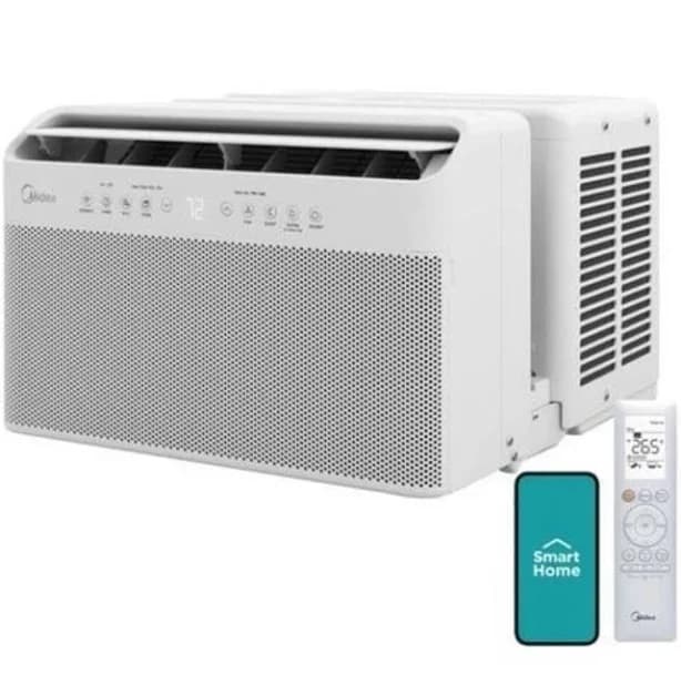 Midea 10,000 BTU Smart Inverter U-Shaped Window Air Conditioner