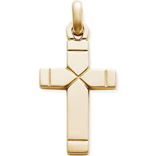 James Avery 14K Gold Plain Latin Cross