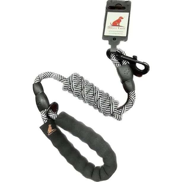 Doggy Tales Braided Rope Nylon Reflective Dog Leash