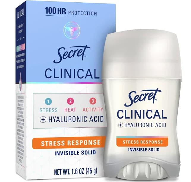 Secret Clinical Strength Invisible Solid Antiperspirant & Deodorant for Women