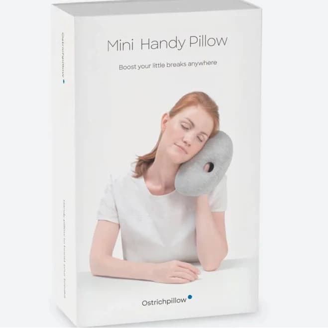 Ostrichpillow Bedding | Ostrichpillow New Mini Handy Pillow -Gray/Blue | Color: Blue/Gray | Size: Os | Dwelling_Gem's Closet