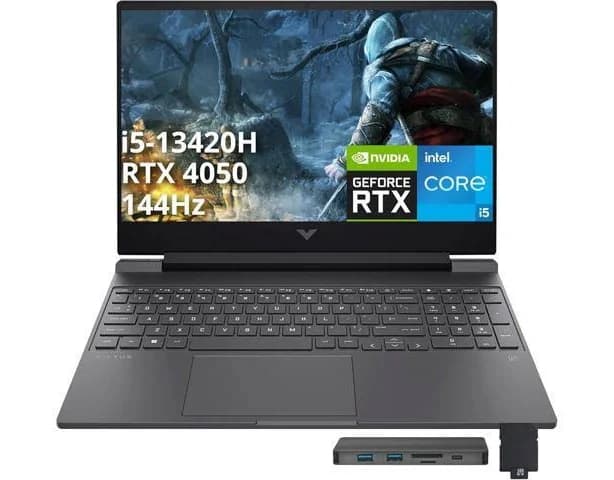 Hp Victus 15.6 inch FHD 144Hz Gaming Laptop Intel Core i5-13420H