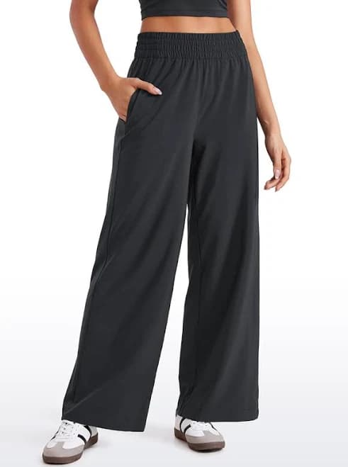 crz yoga Women's Lightweight Wide Leg Pants 30