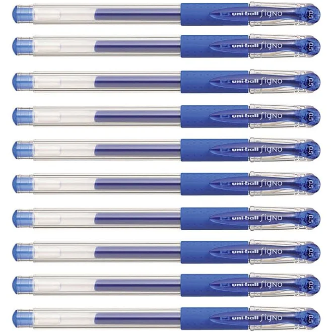 Uni-ball Signo Um-151 0.5mm Extra Fine Rollerball Gel Ink Pens