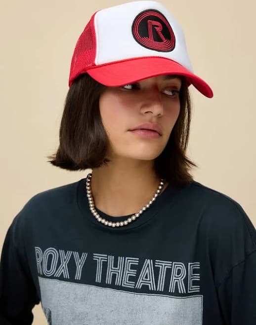 Roxy Logo Trucker Hat
