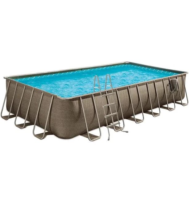 Funsicle Oasis 24'x12'x52" Rectangular Above Ground Swimming Pool