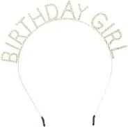 Birthday Girl Diamond Rhinestone Tiara Headband