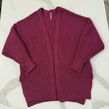Free People Free People Hidden Snowflake Cardigan Sweater | Grailed