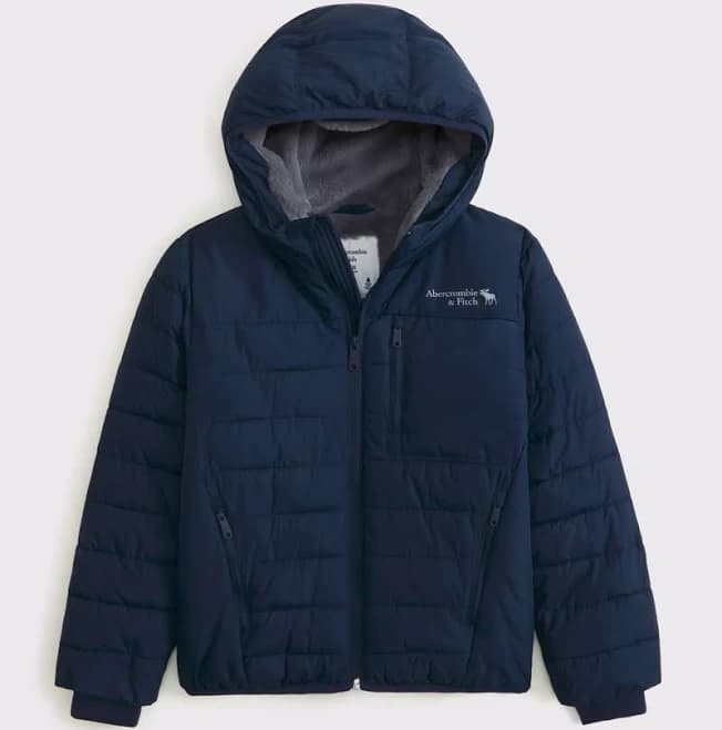 Abercrombie Kids Boys Cozy Performance Puffer