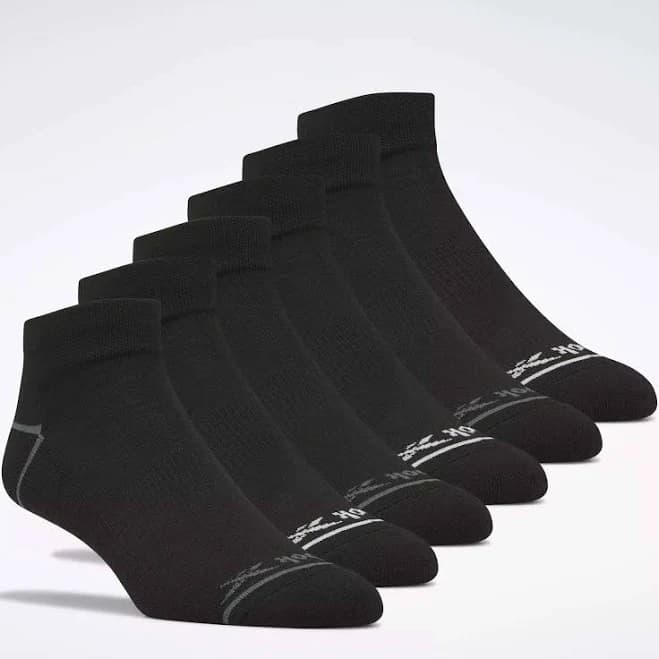 Reebok Men's Basic Quarter Socks (6 Pairs)