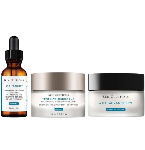 Skinceuticals Bundle Deal C E Ferulic Triple Lipid Restore 2:4:2 & A.g.e. Advanced Eye Eye Cream & Treatment
