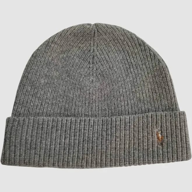 Polo Ralph Lauren Merino Wool Polo Horse Knit Hat One