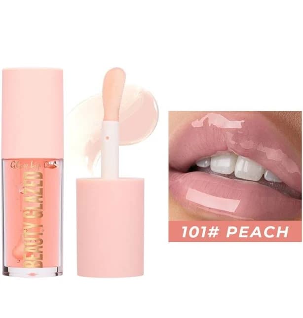 Beauty Glazed Moisturizing Bare Color Lip Gloss Lip Oil W8k4 L9j3