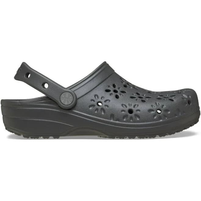 Crocs Women's Classic Floral Cut Out Clog