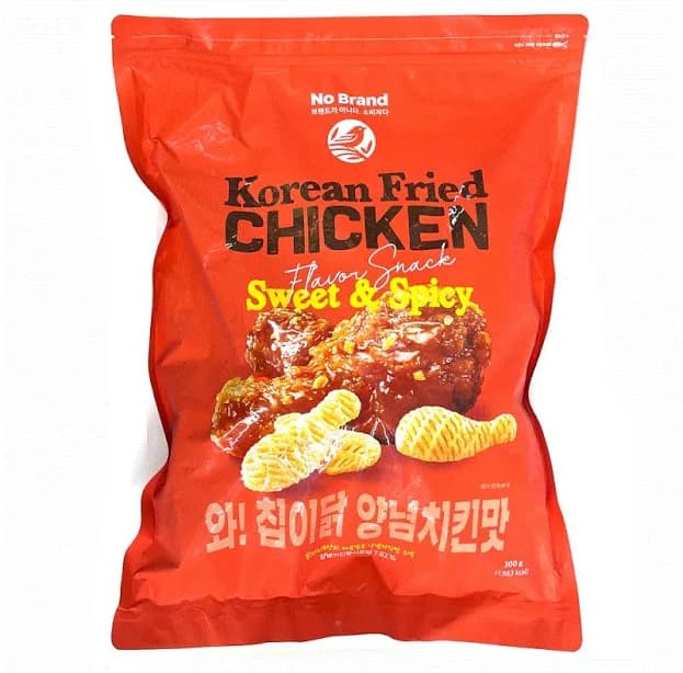 No Brand Korean Fried Chicken Flavored Crunch Puffs