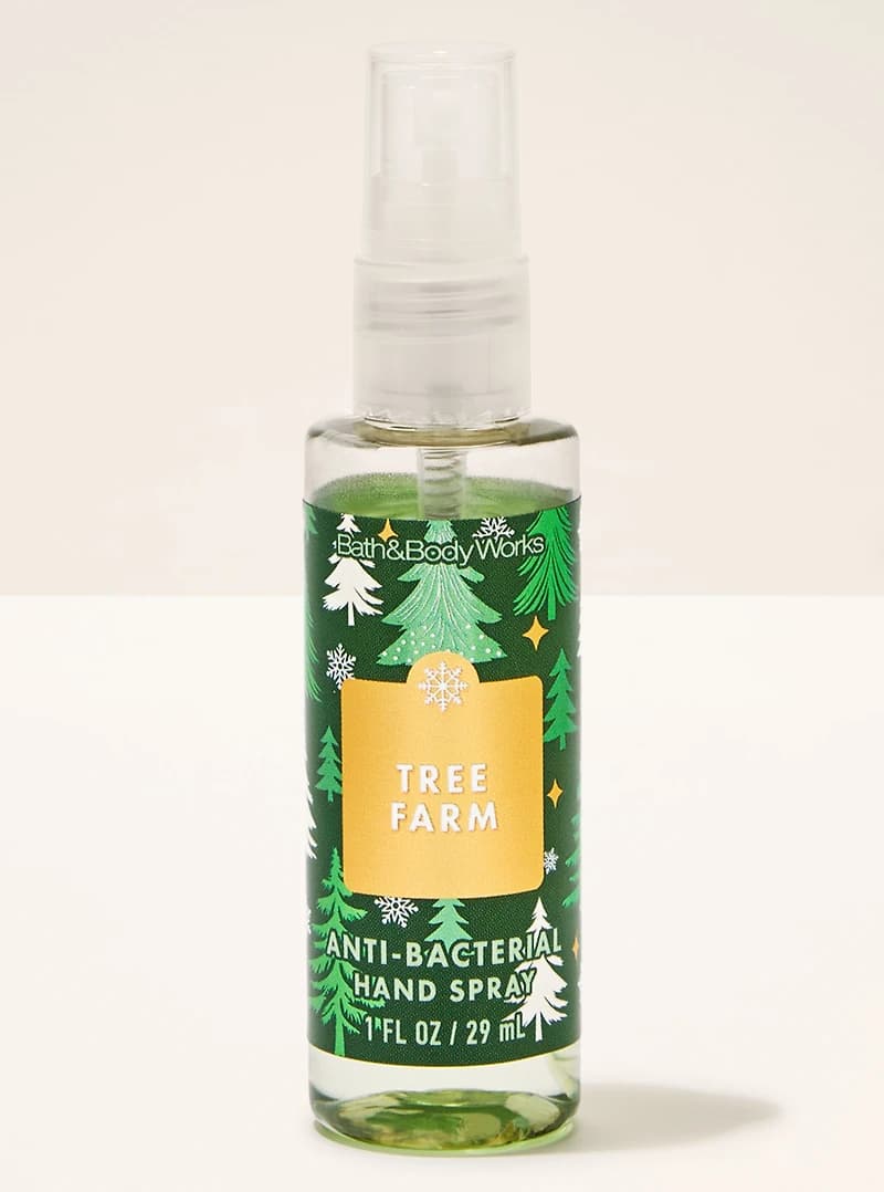 Bath & Body Works Tree Farm Hand Sanitizer Spray