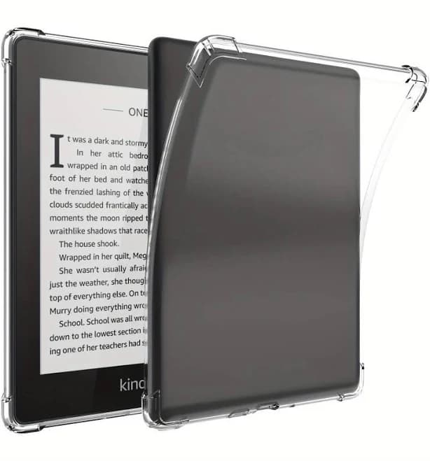 Transparent Protective Case for 6.8inch Kindle Paperwhite Signature Edition (11th Generation 2021) - Lightweight TPU Case, Scratch-Resistant