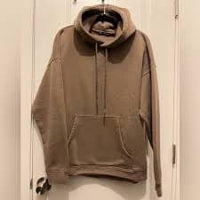 Zara | Tops | Zara Oversized Brown Hoodie Size M | Poshmark