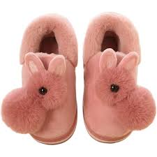 Amazon.com | Plonme Kawaii pet Slippers for Women men Fuzzy couples Slippers Cute House Shoes warm Slippers winter Fluffy Home Shoes (Red,6,6.5) | Shoes