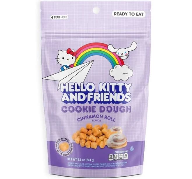 Hello Kitty Cookie Dough Bites Cinnamon Roll 8.5oz