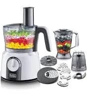 Black+decker 1000W 5-in-1 Food Processor FX1075-B5/1 Set