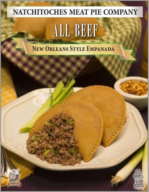 Frozen Natchitoches Meat Pies New Orleans Style Bulk