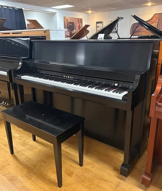 2021 Kawai 506N Institutional Upright Piano | Satin Ebony | Used