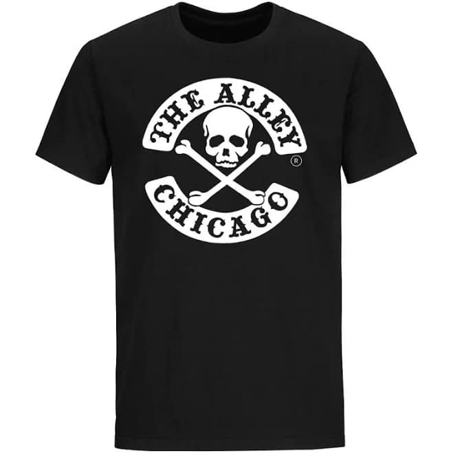 The Alley Chicago Skull & Crossbones Tshirt