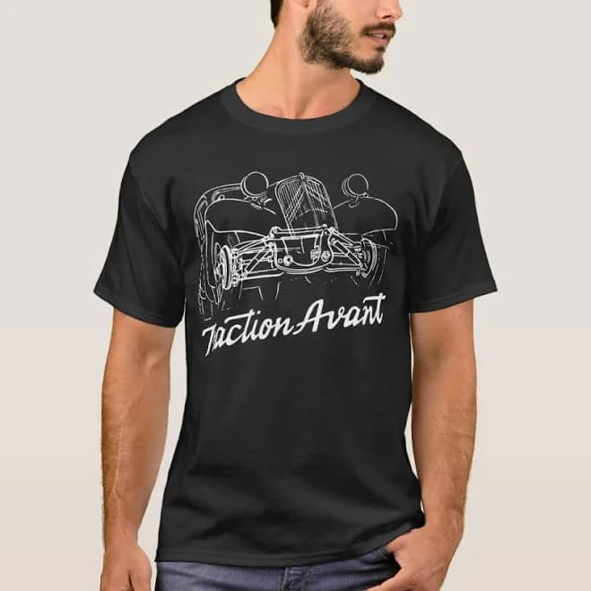 Adult Vintage style Citroën Traction Avant T-Shirt Men's