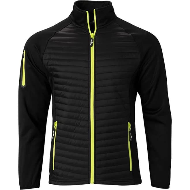 The Weather Company Men's Quilted Full Zip Golf Jacket